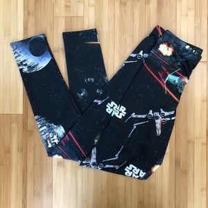 Star Wars Death Star Leggings M NWT